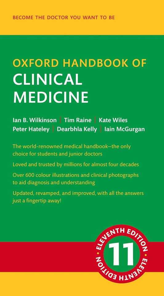 Oxford Handbook of Clinical Medicine (Oxford Medical Handbooks) 11th Edition